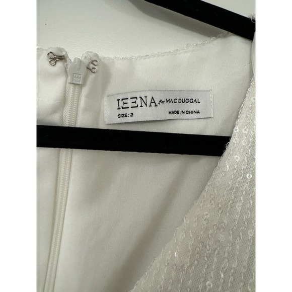 Mac Duggal Size 2 $398 NWT Sequin Wrap High Low Long Sleeve Wrap Gown - Picture 6 of 11